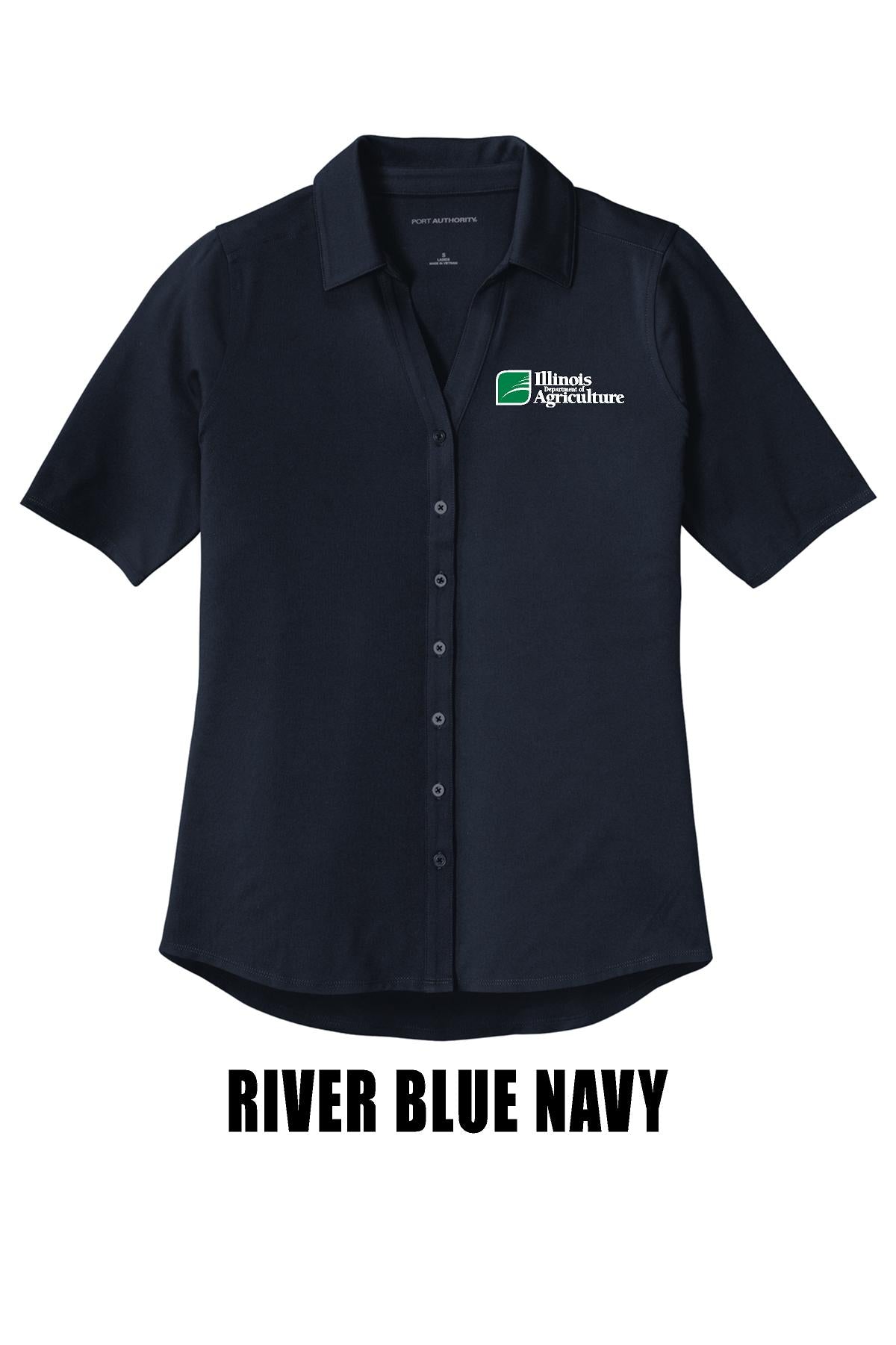Illinois Department of Agriculture Port Authority® Women's City Stretch Top (E. LK682)