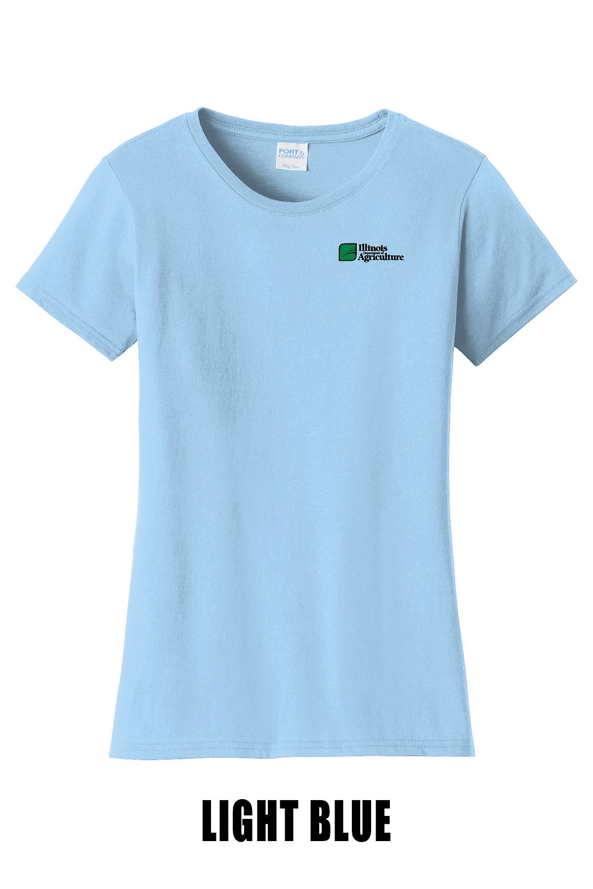 Illinois Department of Agriculture Port & Company® Women's Fan Favorite™ Tee (E.LPC450)
