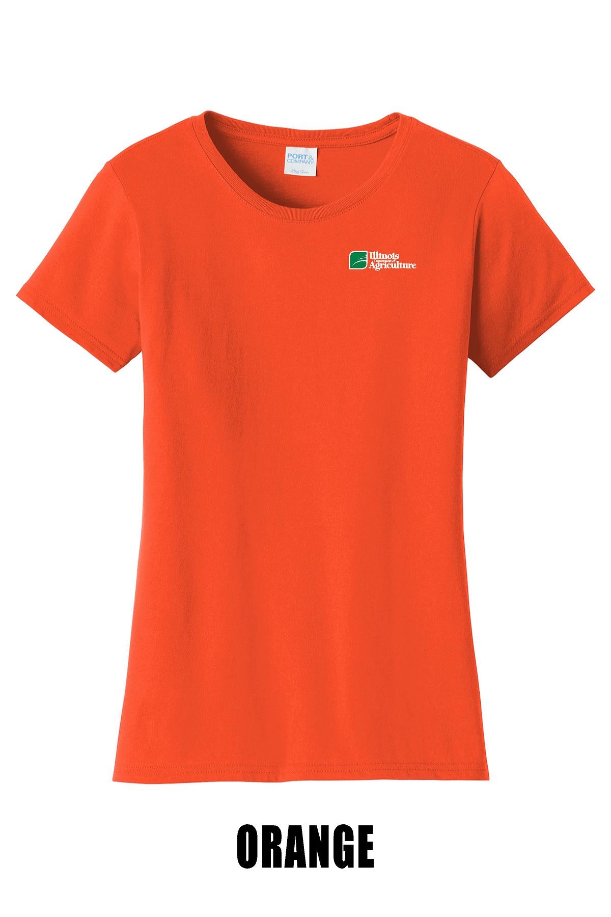 Illinois Department of Agriculture Port & Company® Women's Fan Favorite™ Tee (E.LPC450)
