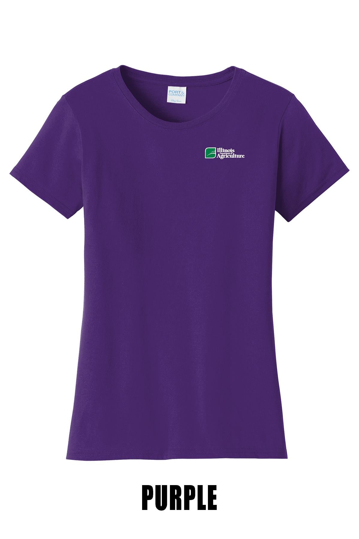 Illinois Department of Agriculture Port & Company® Women's Fan Favorite™ Tee (E.LPC450)