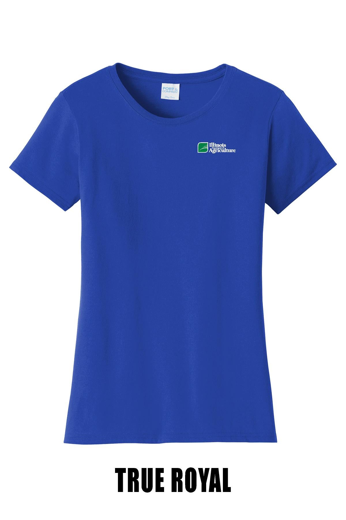 Illinois Department of Agriculture Port & Company® Women's Fan Favorite™ Tee (E.LPC450)