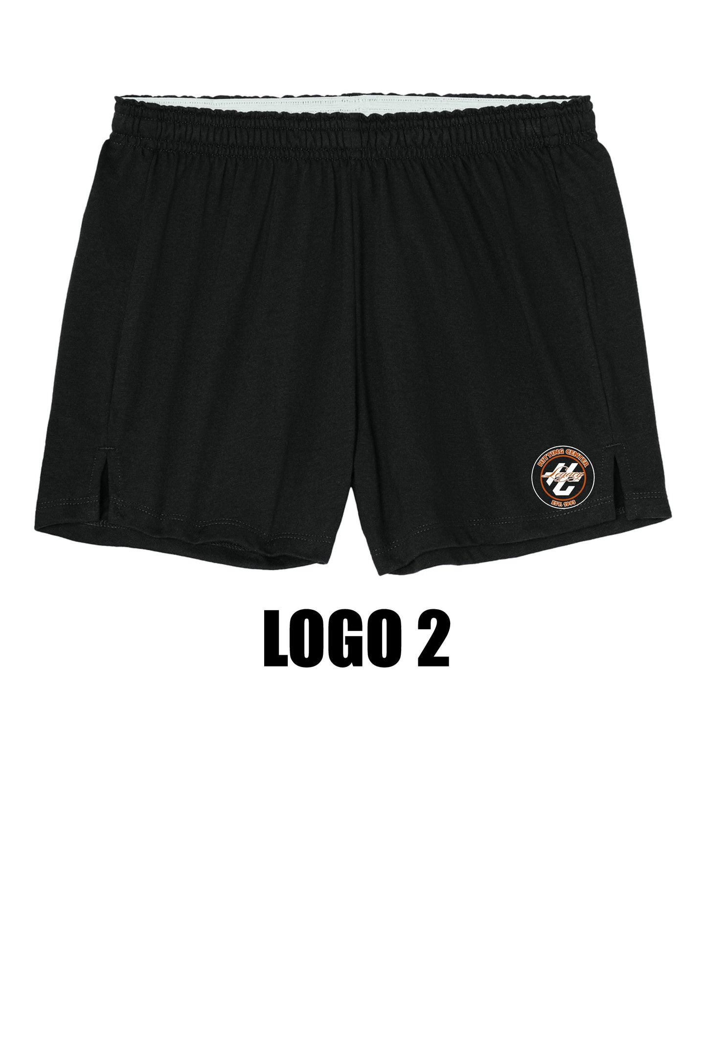 Hitting Center Legacy Softball Sport-Tek® Women’s Jersey Knit Squad Short (P.LST311)