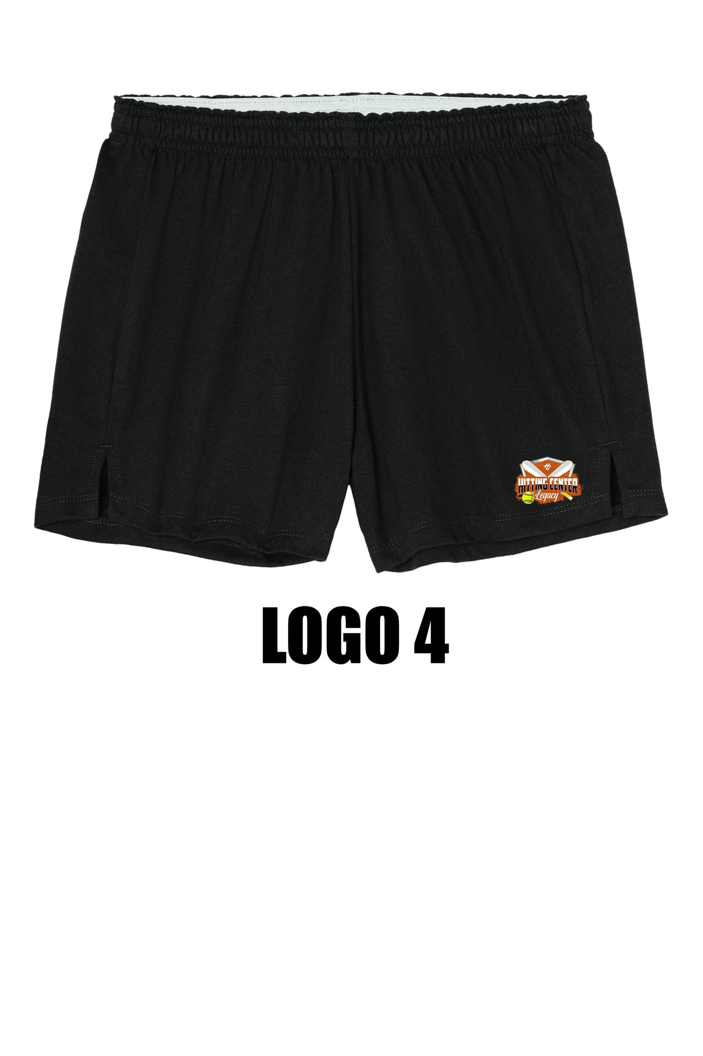 Hitting Center Legacy Softball Sport-Tek® Women’s Jersey Knit Squad Short (P.LST311)