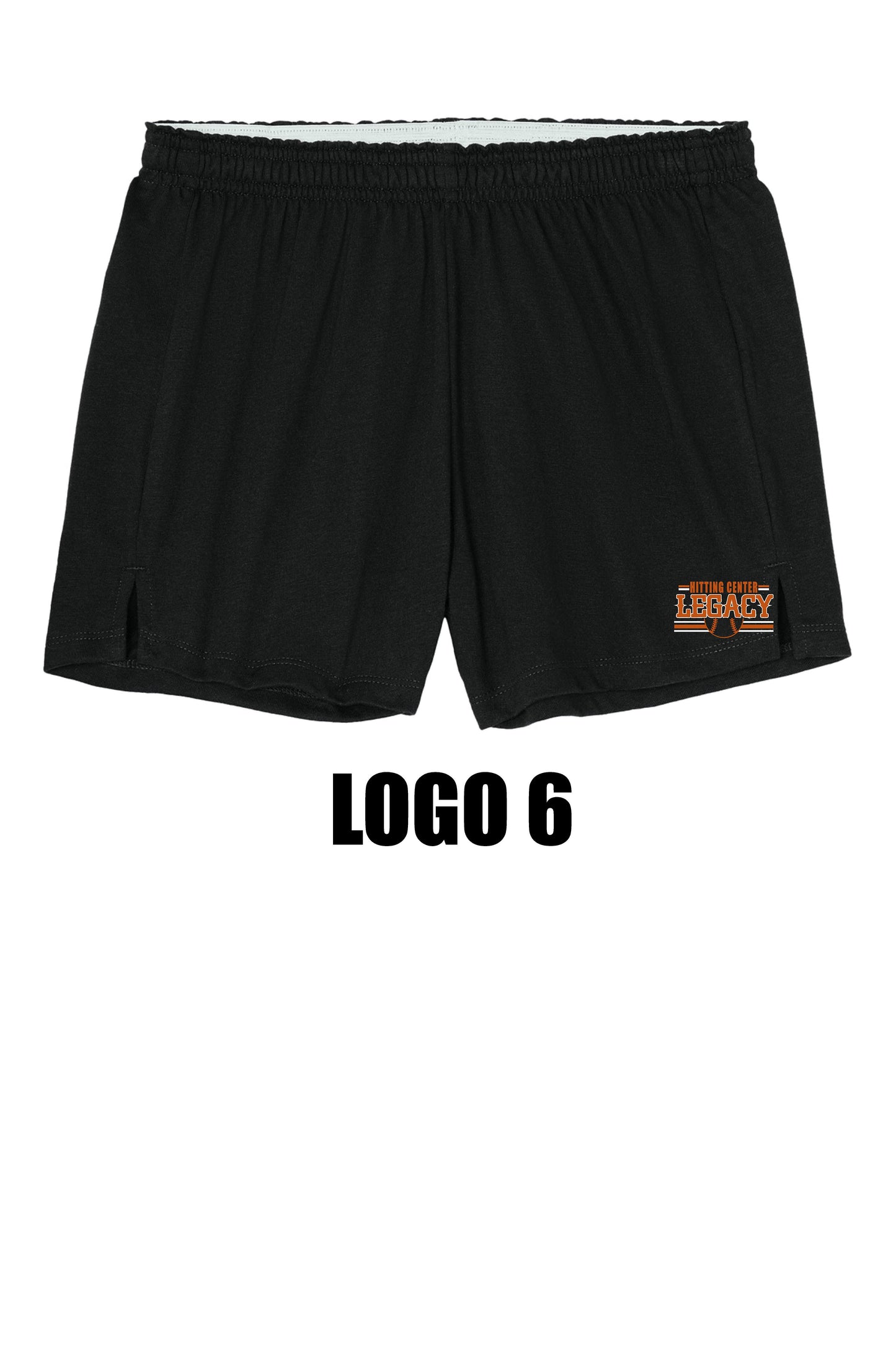 Hitting Center Legacy Softball Sport-Tek® Women’s Jersey Knit Squad Short (P.LST311)