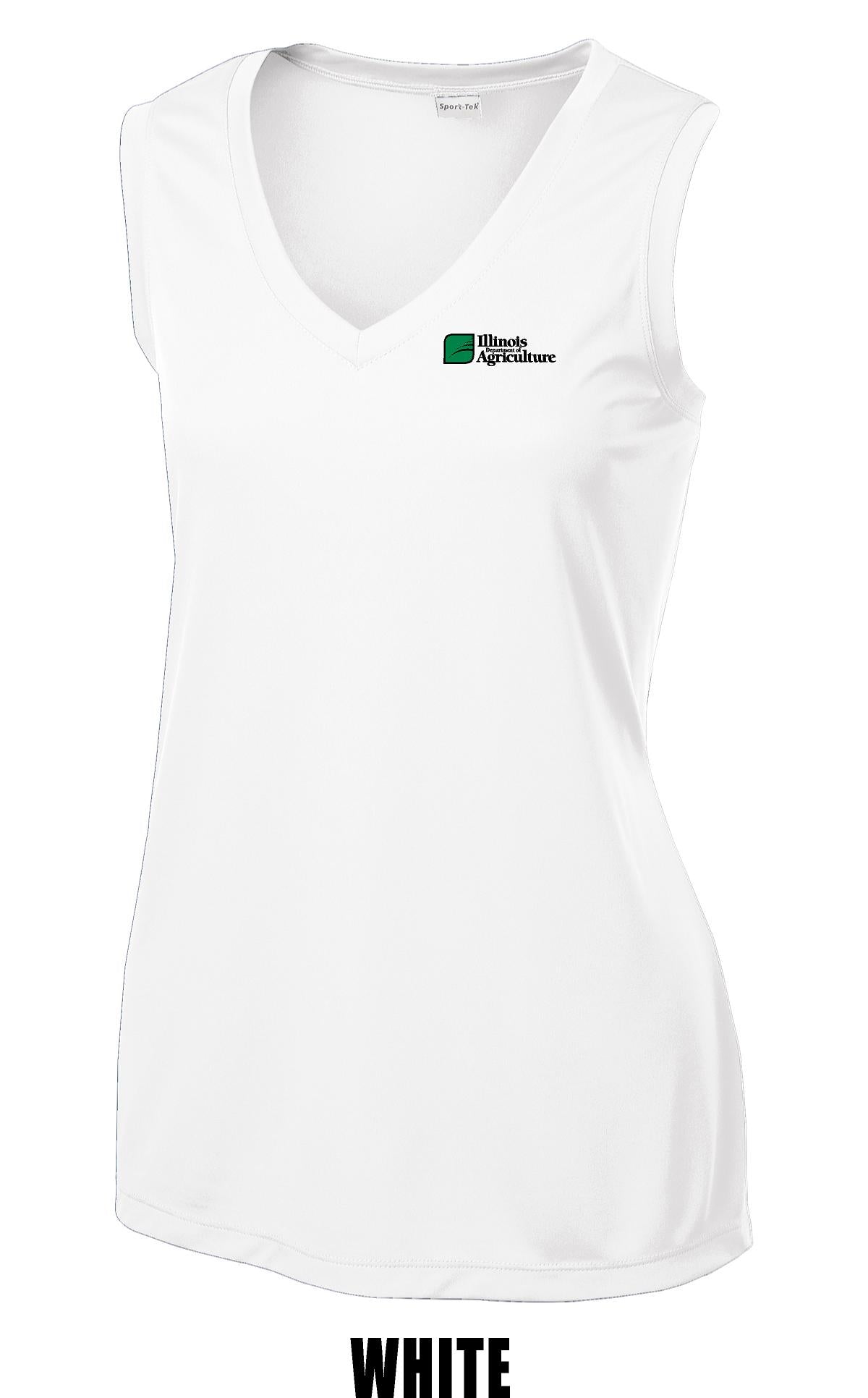Illinois Department of Agriculture Sport-Tek® Women's Sleeveless PosiCharge® Competitor™ V-Neck Tee (E.LST352)