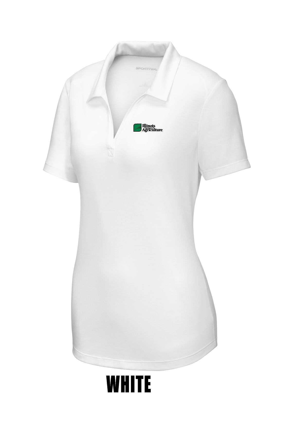 Illinois Department of Agriculture Ladies PosiCharge ® Tri-Blend Wicking Polo (E.LST405)