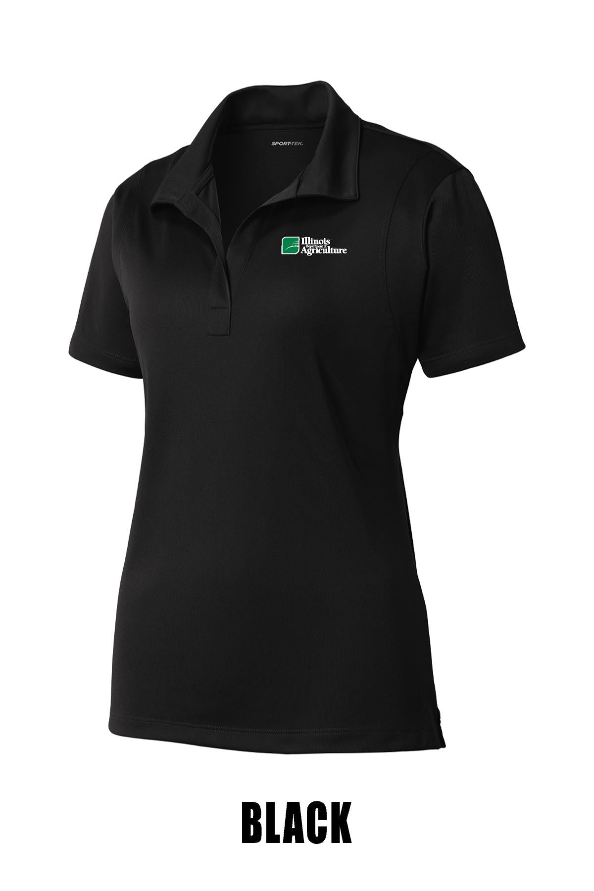 Illinois Department of Agriculture Ladies SPORT TEK Short Sleeve Polo (E.LST650)