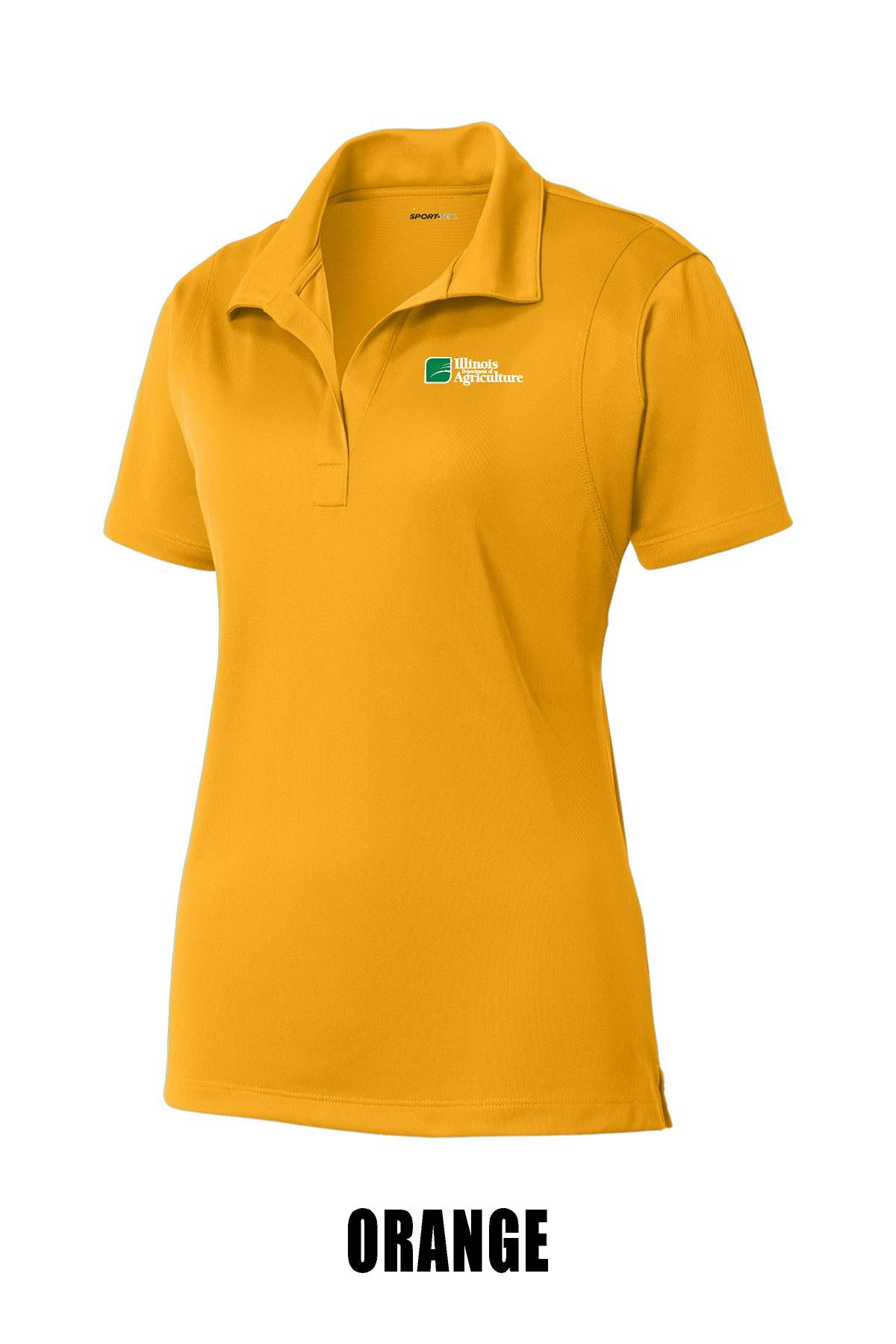 Illinois Department of Agriculture Ladies SPORT TEK Short Sleeve Polo (E.LST650)