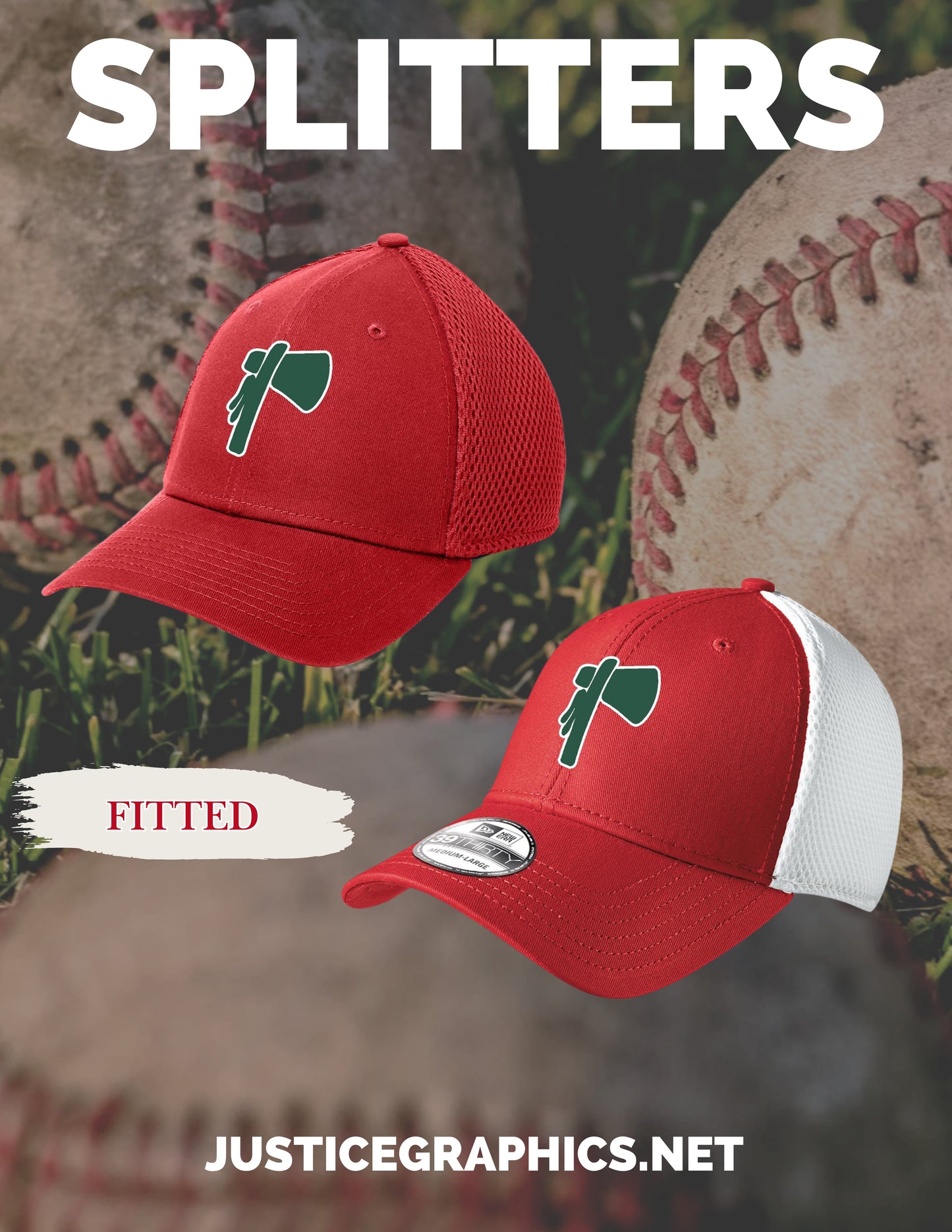 Midwest Splitters New Era Stretch Mesh Cap (E. NE1020)