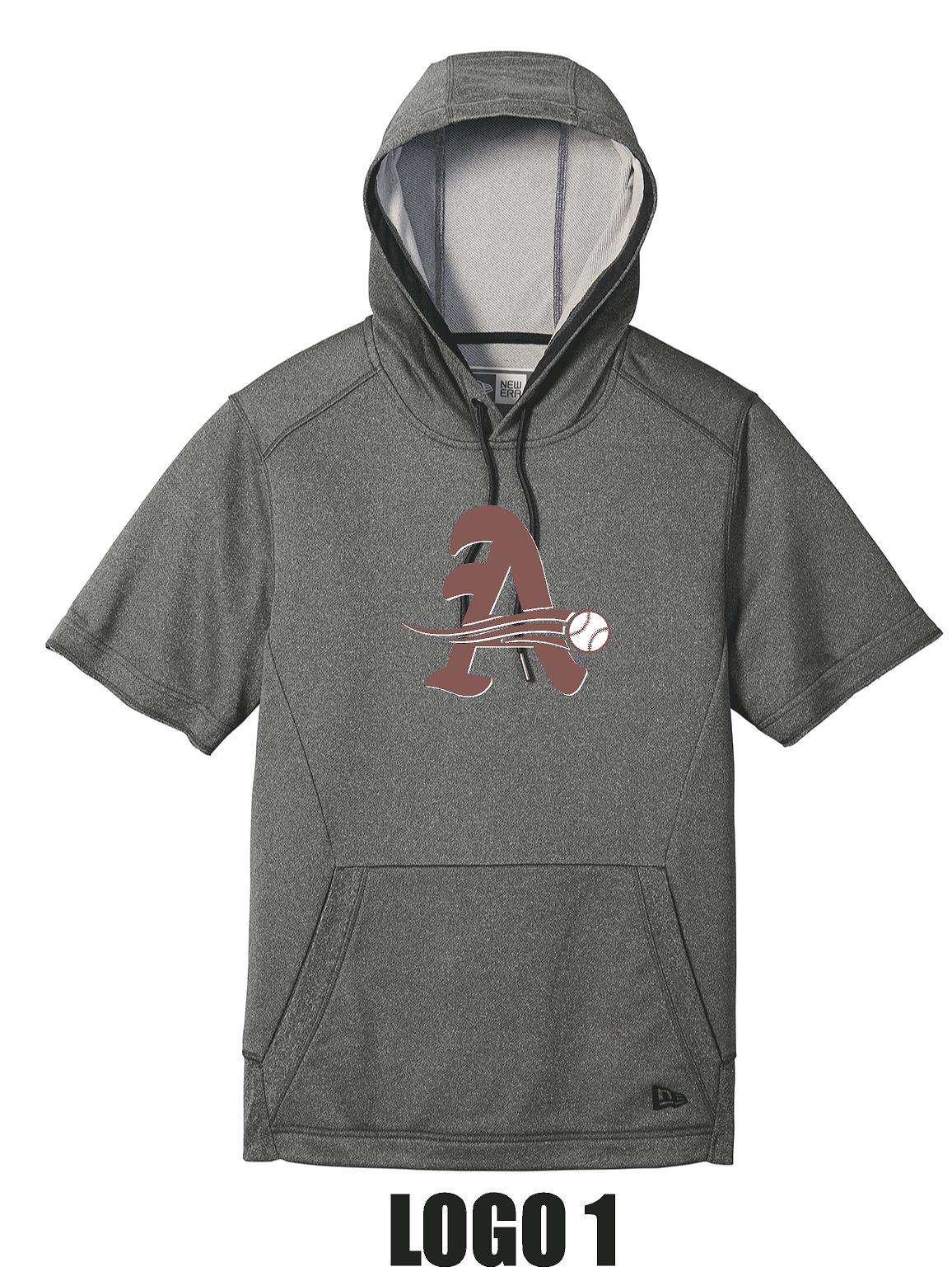 Arsenal Baseball New Era ® Performance Terry Short Sleeve Hoodie (P.NEA533)