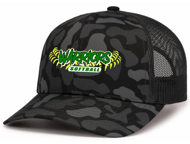 Athens High School Softball DUCK CAMO TRUCKER SNAPBACK CAP (E.P686)