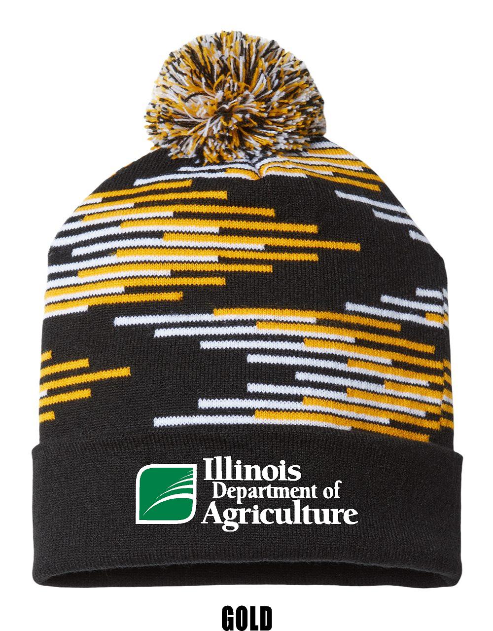 Illinois Department of Ag Bar Beanie (E.RKB12)