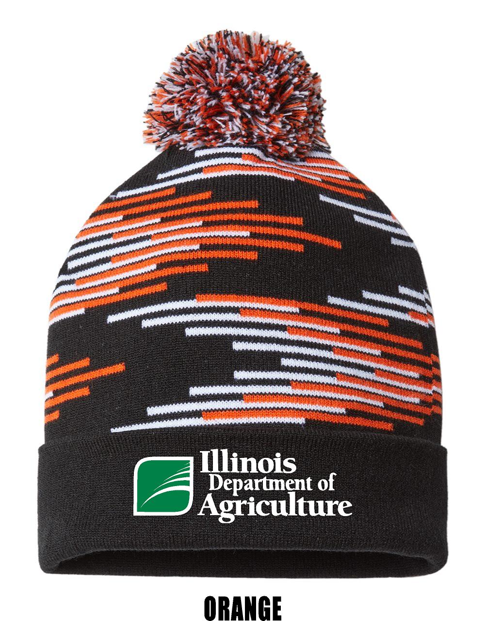 Illinois Department of Ag Bar Beanie (E.RKB12)