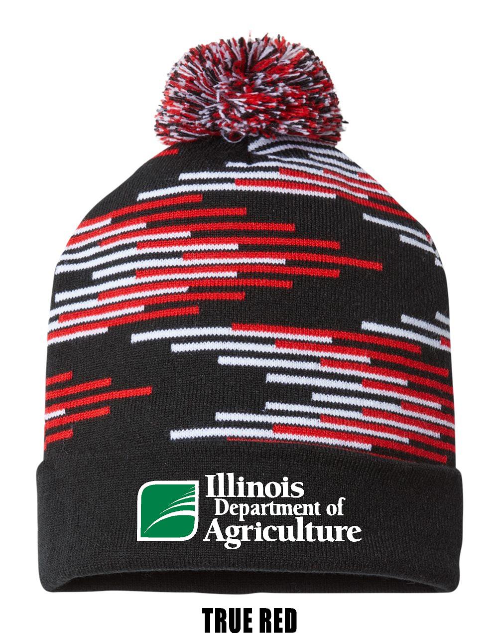 Illinois Department of Ag Bar Beanie (E.RKB12)