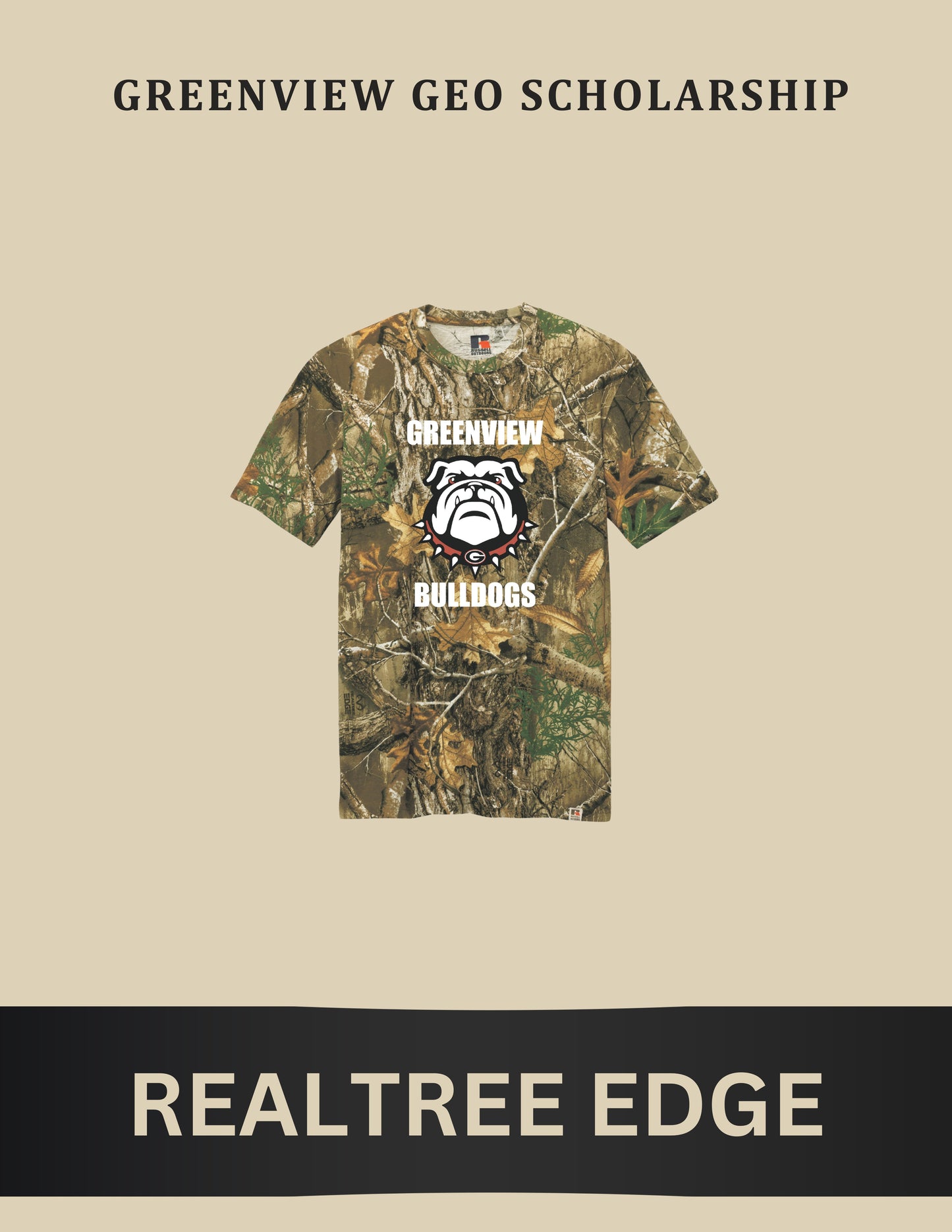 GREENVIEW GEO SCHOLARSHIP Russell Outdoors™ Realtree® Tee (P.RU100)
