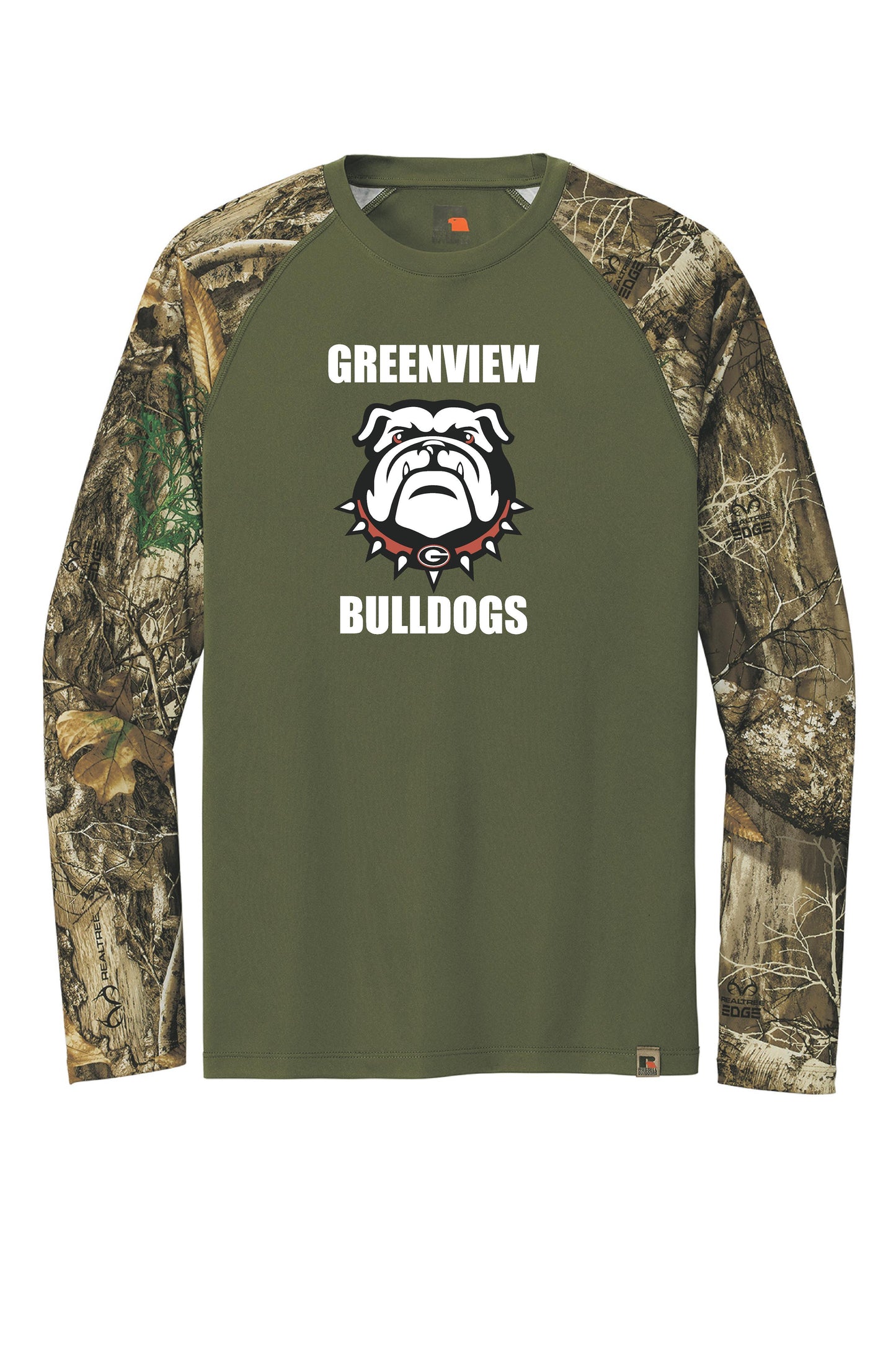 GREENVIEW GEO SCHOLARSHIP Russell Outdoors™ Realtree® Colorblock Performance Long Sleeve Tee (P.RU151LS)