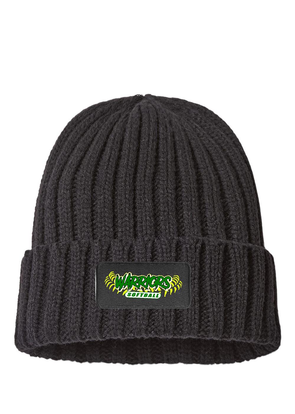 Athens High School Softball Atlantis Headwear - Sustainable Cable Knit Cuffed Beanie (E.SHORE)