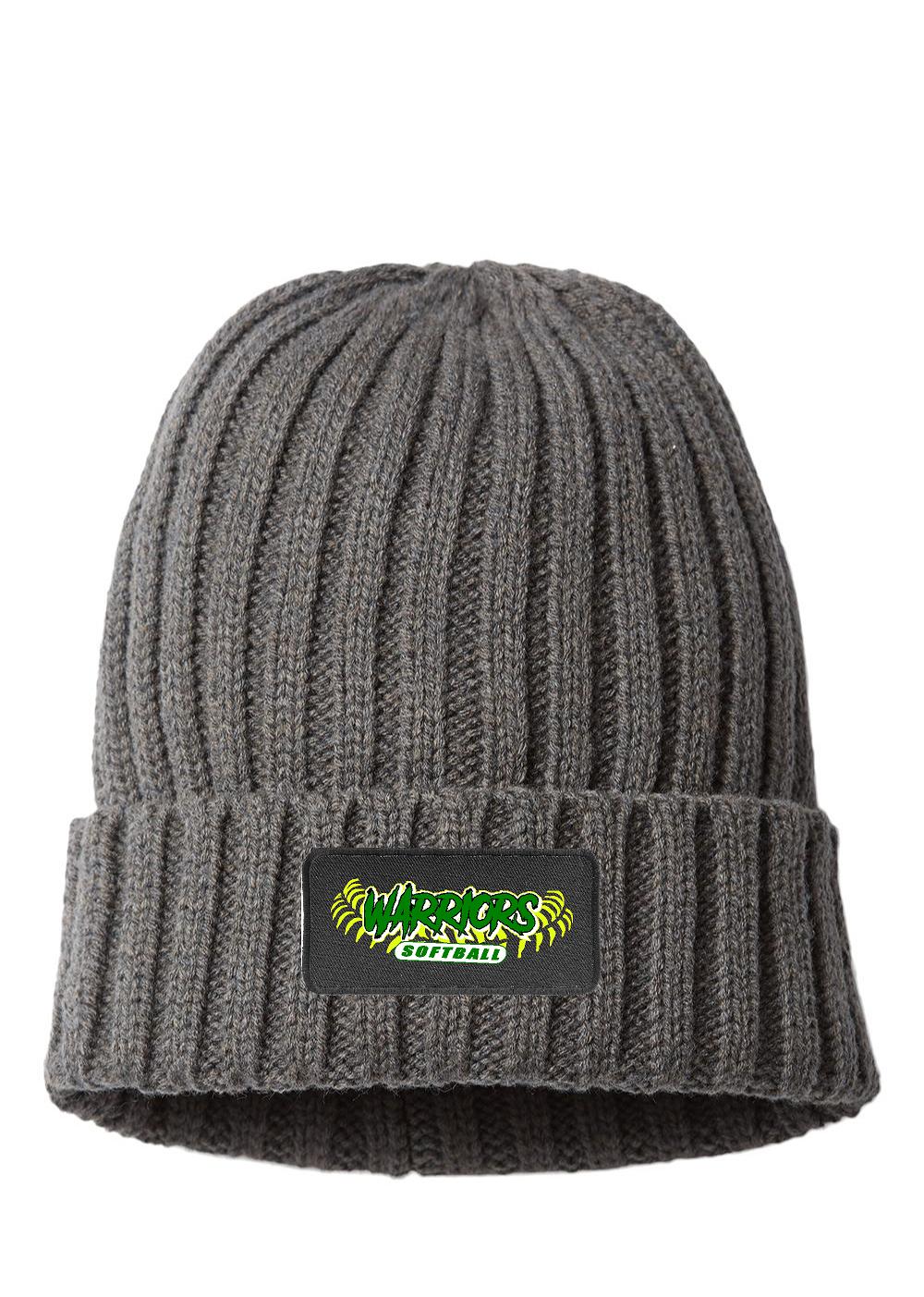 Athens High School Softball Atlantis Headwear - Sustainable Cable Knit Cuffed Beanie (E.SHORE)