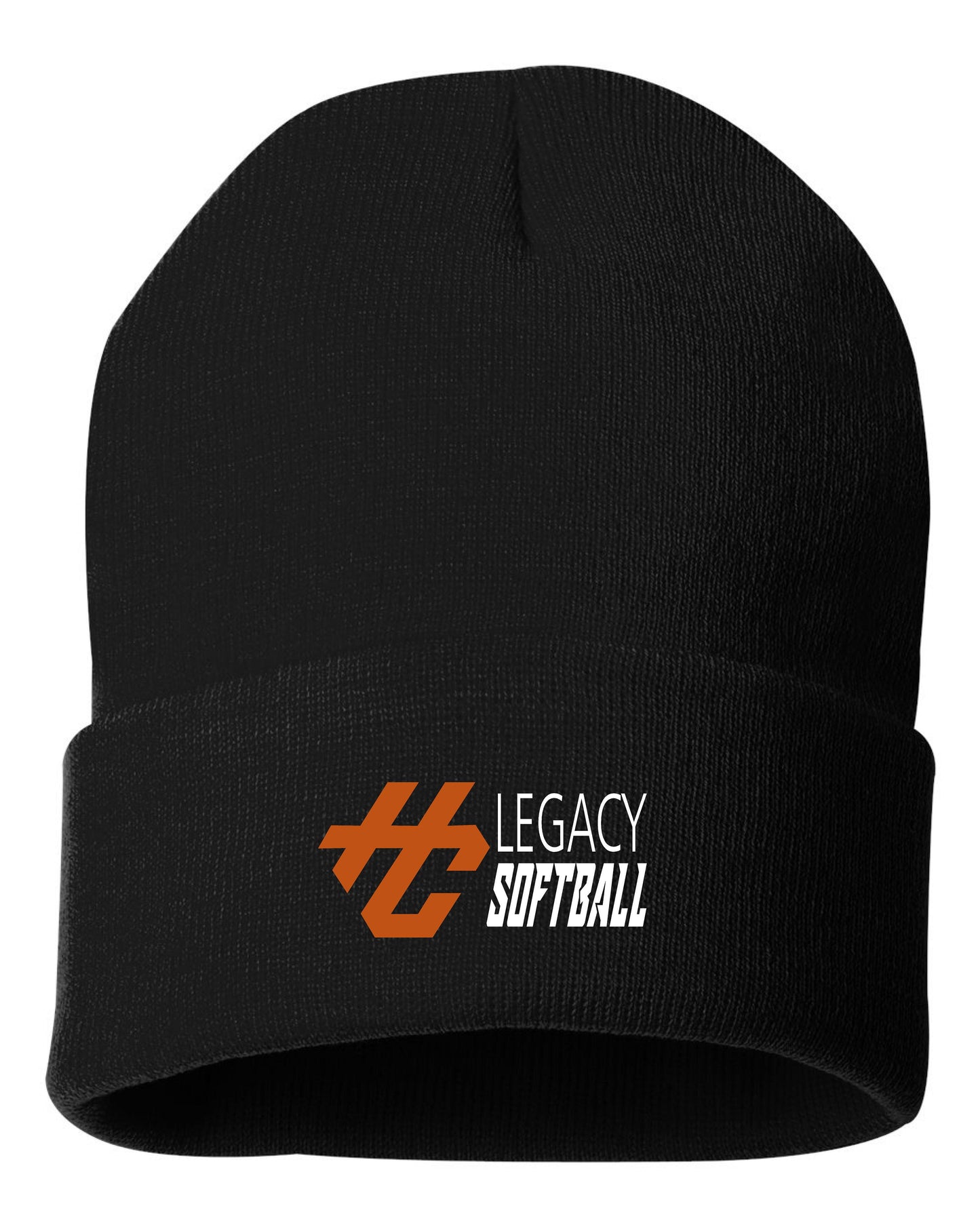 Hitting Center Legacy Softball Sportsman - Solid 12" Cuffed Beanie - (E.SP12)