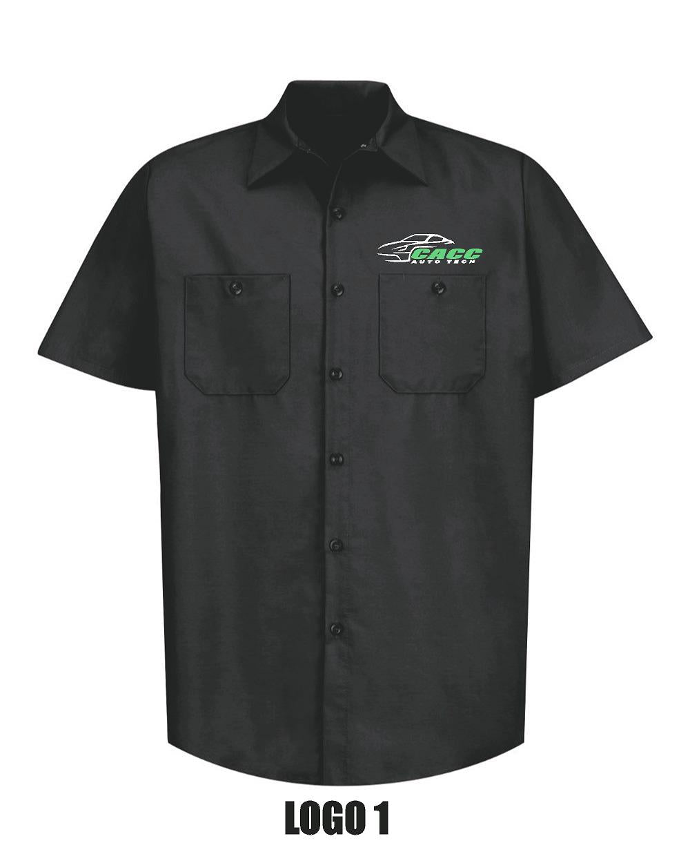 CACC AUTO TECH INDUSTRIAL SHORT SLEEVE WORK SHIRT (E.SP24)