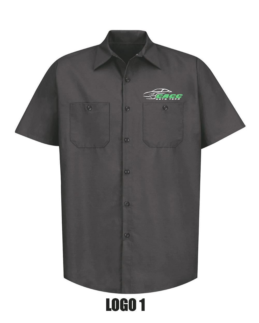 CACC AUTO TECH INDUSTRIAL SHORT SLEEVE WORK SHIRT (E.SP24)