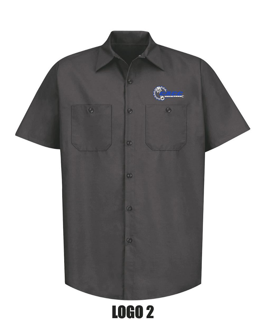 CACC AUTO TECH INDUSTRIAL SHORT SLEEVE WORK SHIRT (E.SP24)