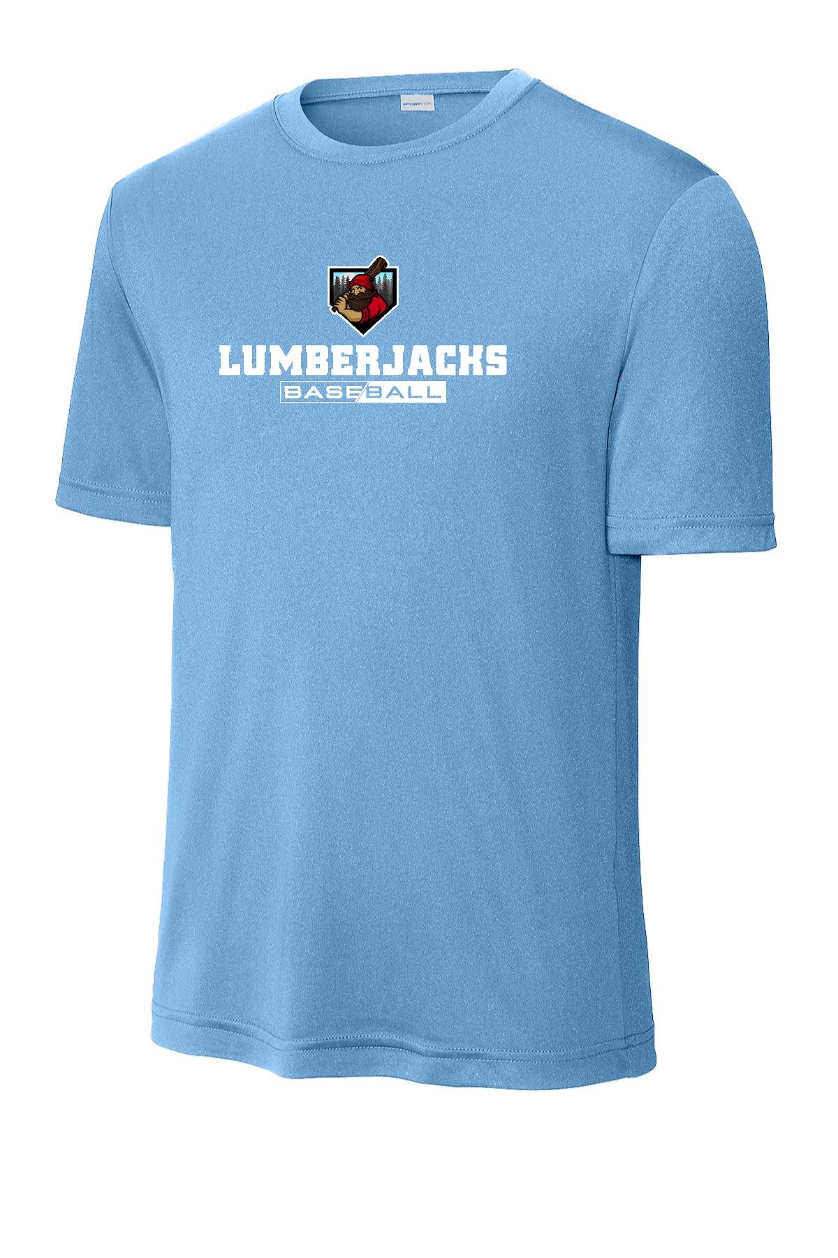 LUMBERJACKS BASEBALL YOUTH UNISEX DRIFIT TSHIRT (P.YST350)
