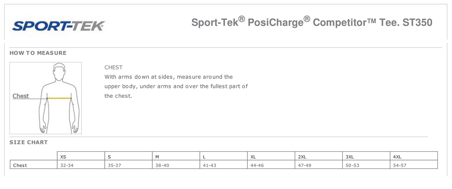 Arsenal Baseball Sport-Tek Unisex Dri-Fit T-Shirt (P.ST350/YST350)