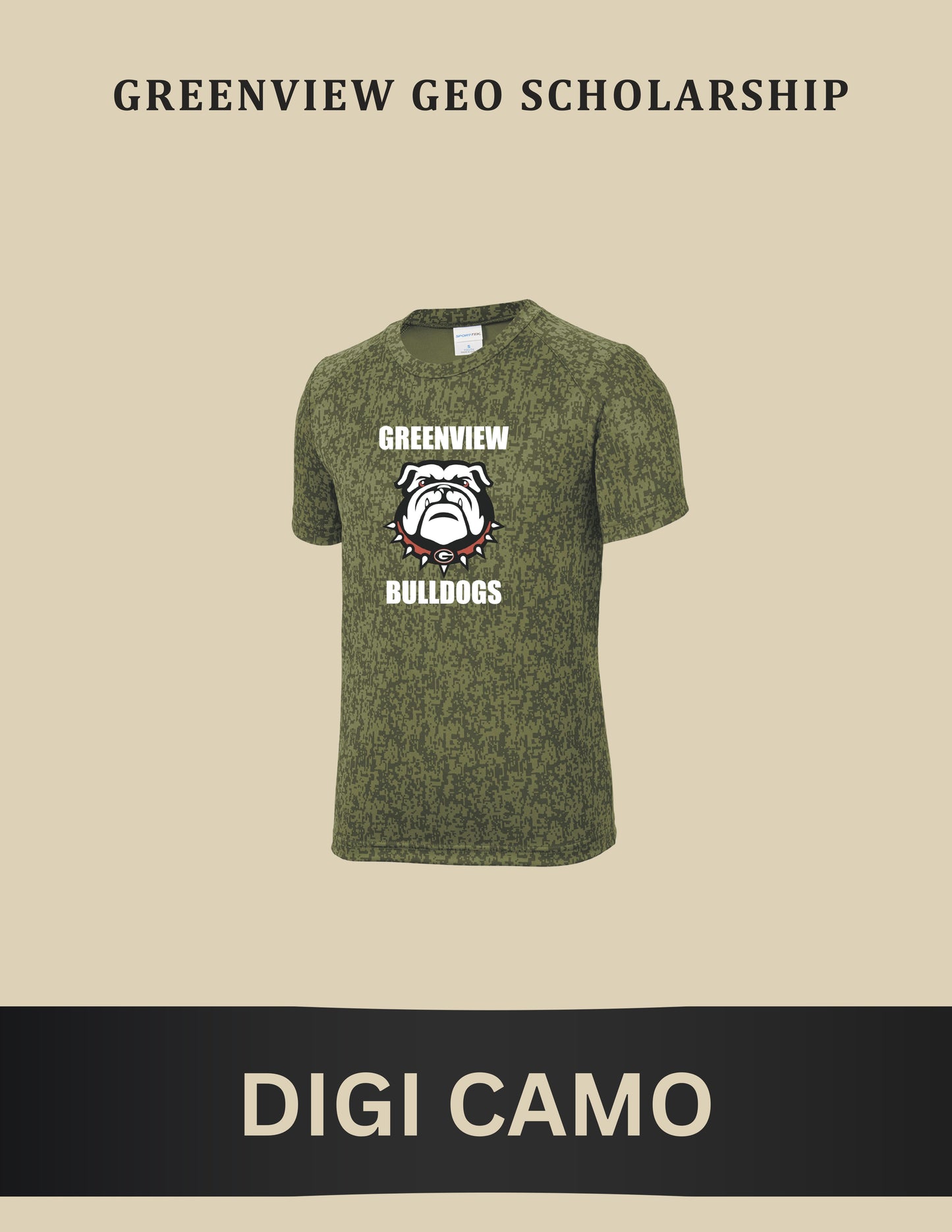 GREENVIEW GEO SCHOLARSHIP Sport-Tek ® Digi Camo Tee (P. ST460/YST460)