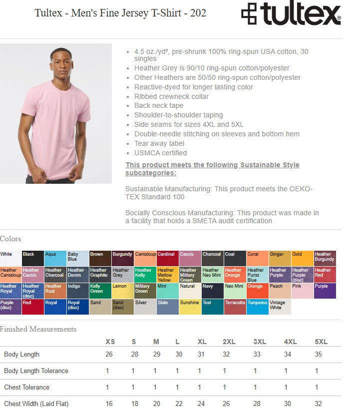 TEAM RAYGAN Unisex Fine Jersey T-Shirt (P.202/235)