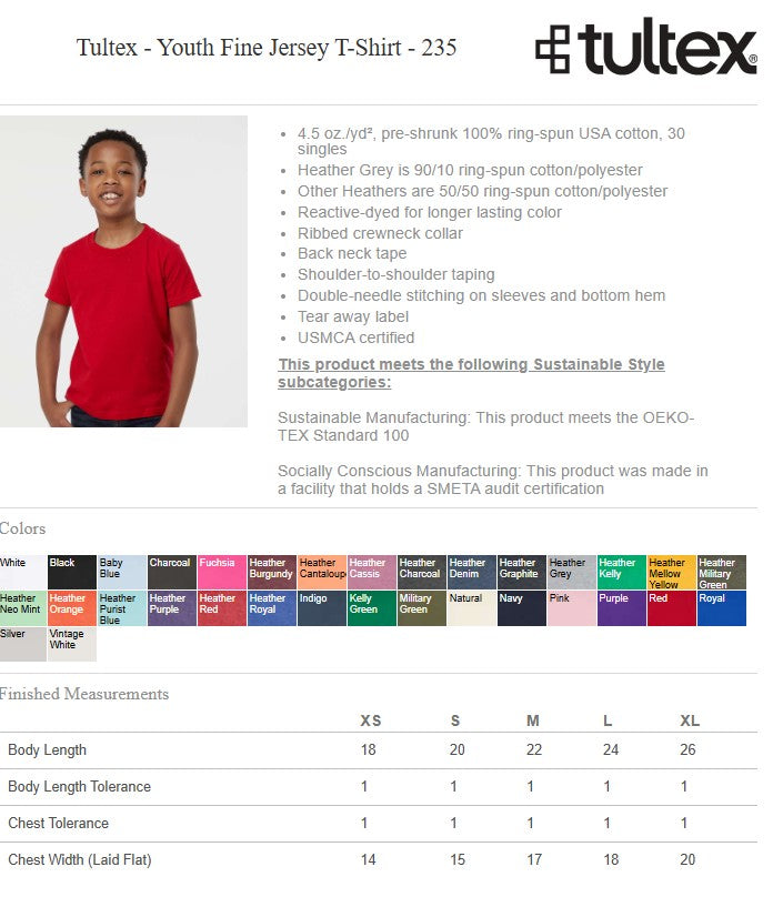 MASCOT SALE Unisex Fine Jersey T-Shirt (P.235)