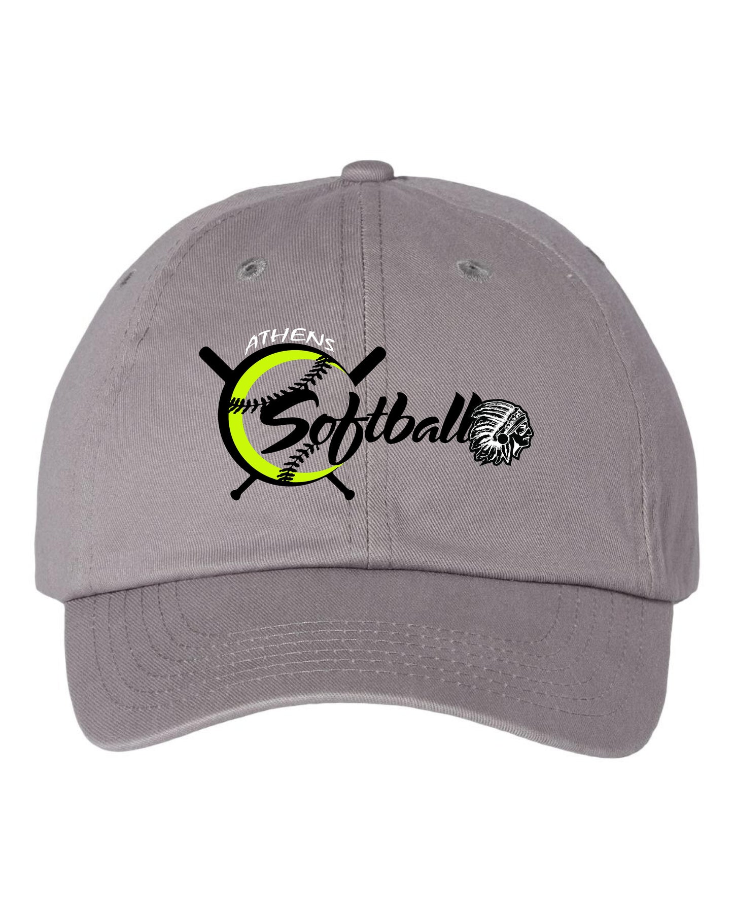 ATHENS JUNIOR HIGH SOFTBALL Bio-Washed Classic Cap - (E.VC300A)