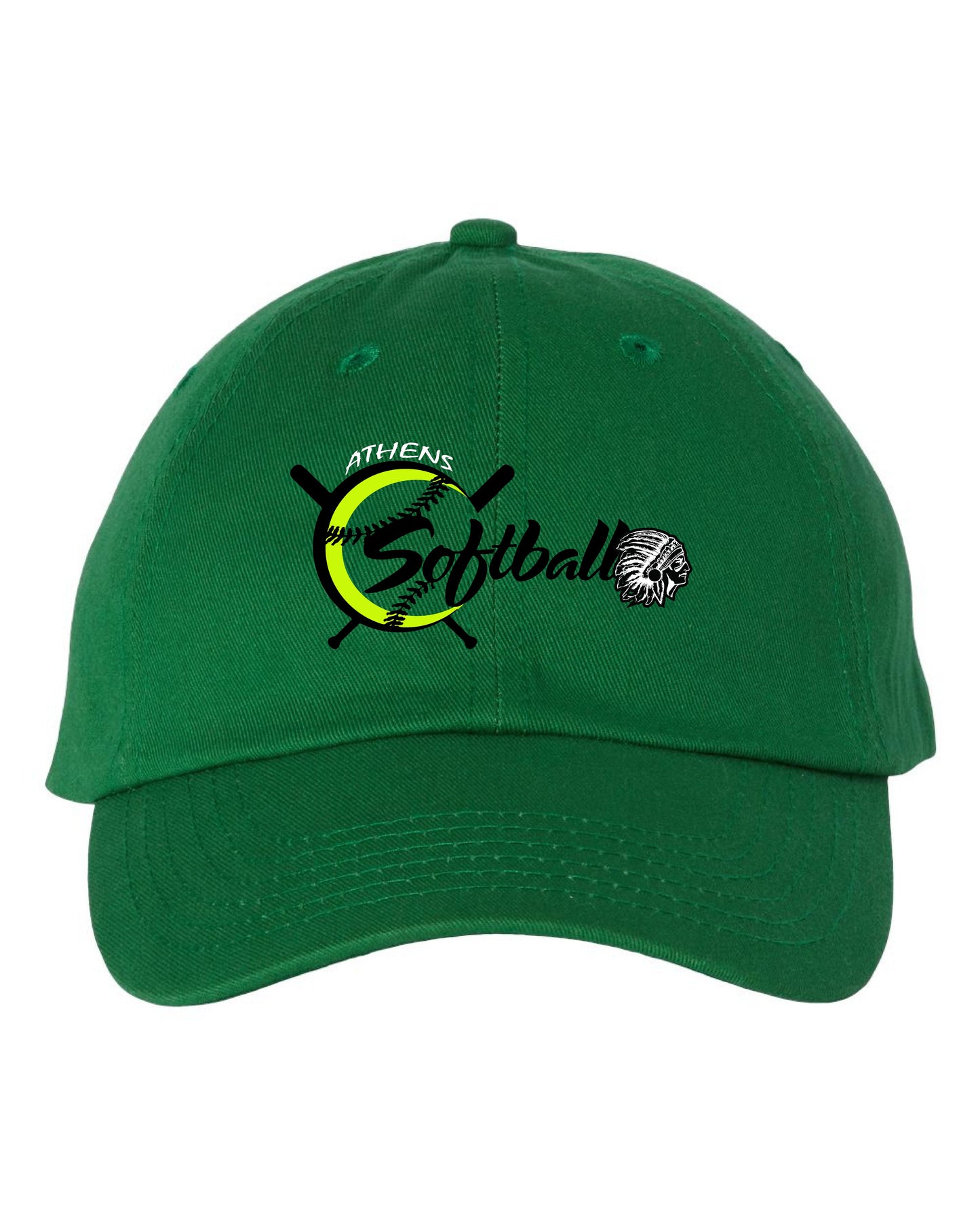 ATHENS JUNIOR HIGH SOFTBALL Bio-Washed Classic Cap - (E.VC300A)