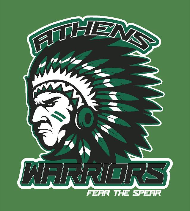 Athens Junior Football Decal