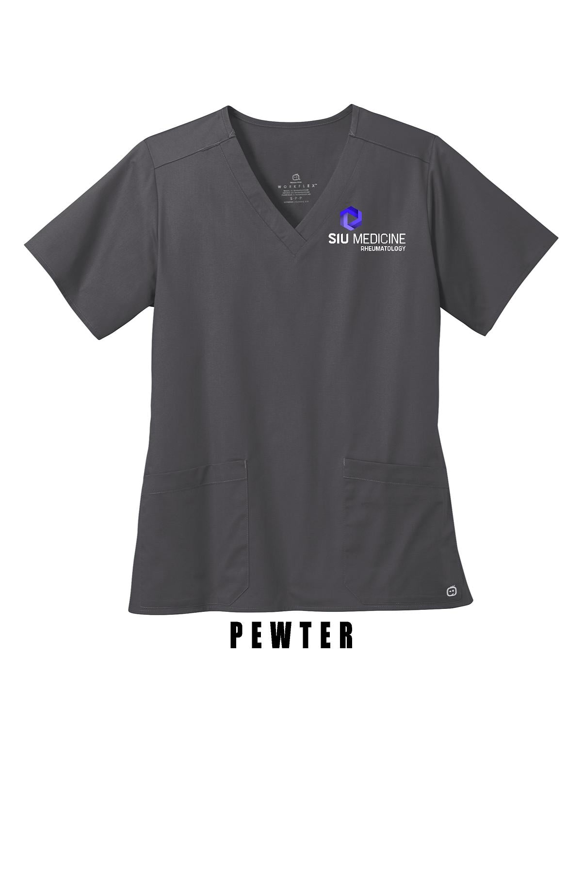 SIU Medicine WonderWink® Women’s WorkFlex™ V-Neck Top (E. WW4560)