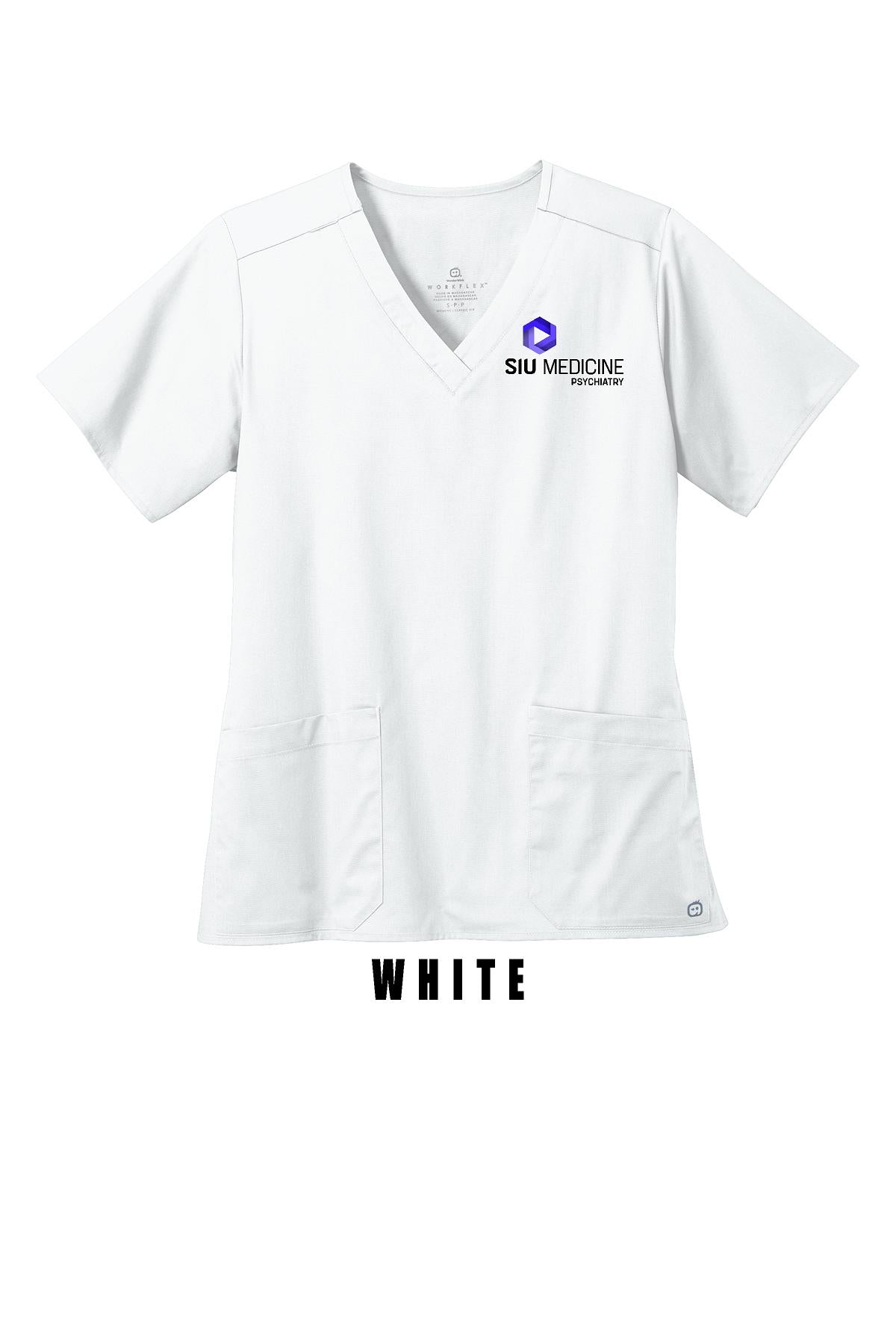 SIU Medicine WonderWink® Women’s WorkFlex™ V-Neck Top (E. WW4560)