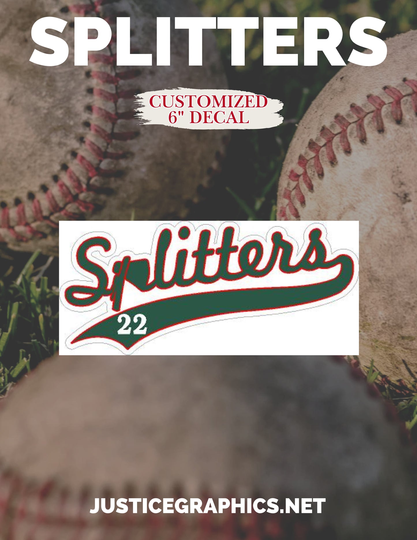 MIDWEST SPLITTERS CAR WINDOW DECAL