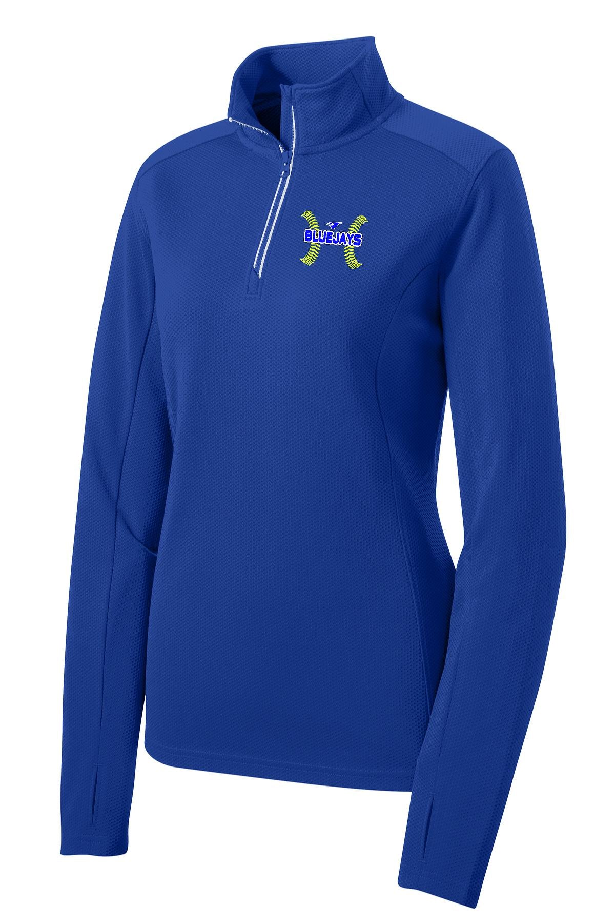 Porta Softball SPORT TEK TEXTURED QUARTER ZIP (E.ST860/LST860)