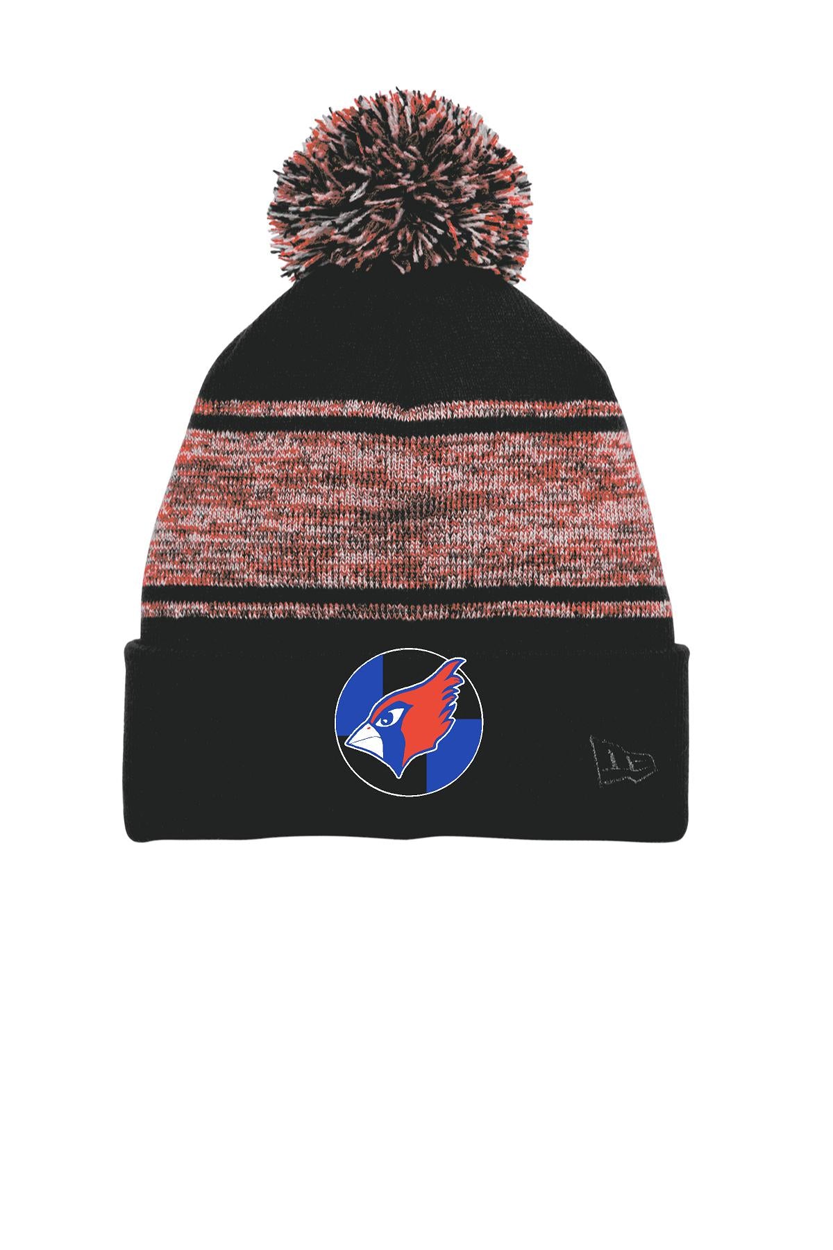PP CARDINALS New Era ® Knit Chilled Pom Beanie (E.NE909)