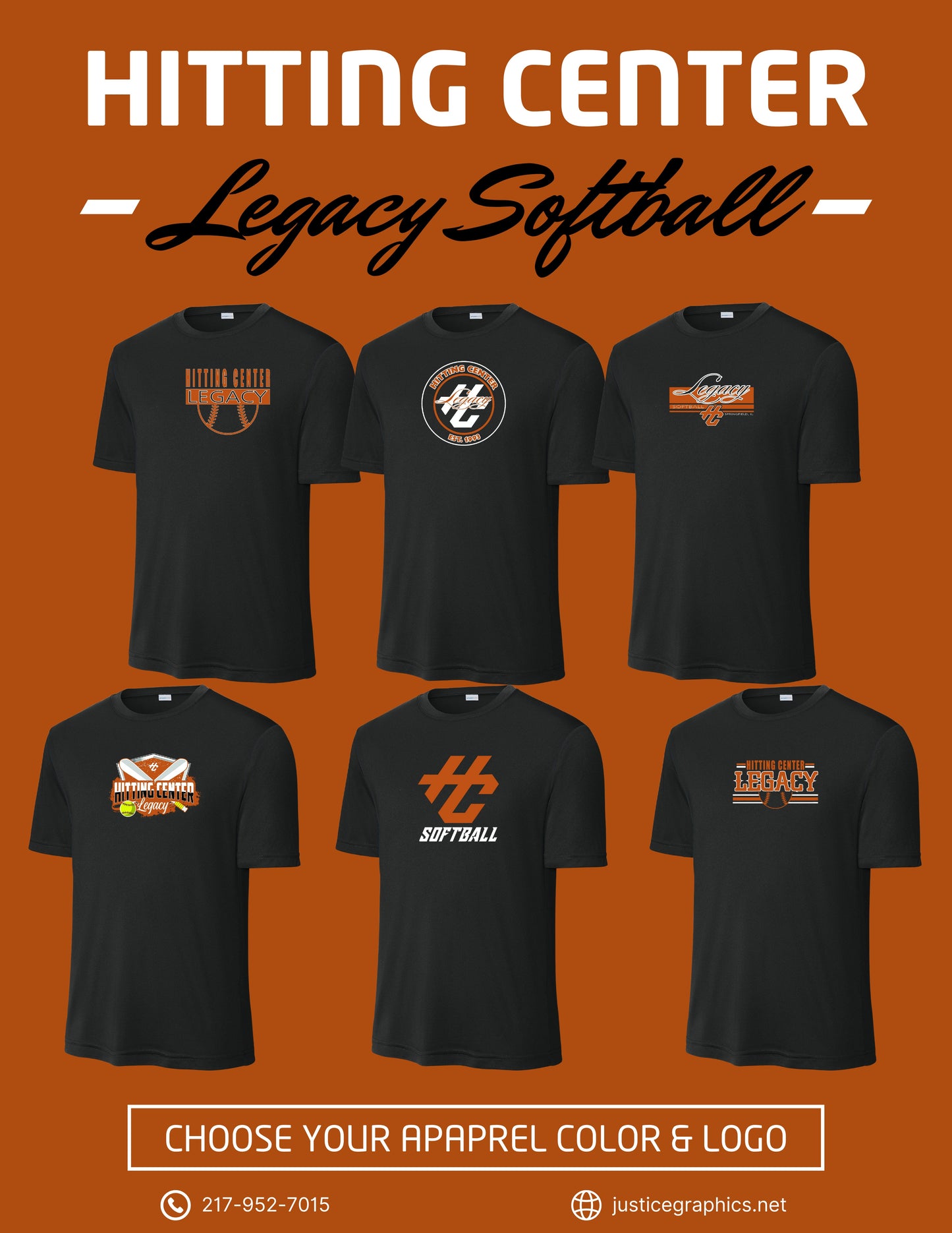 Hitting Center Legacy Softball Unisex Dri-Fit T-Shirt (P.ST350)