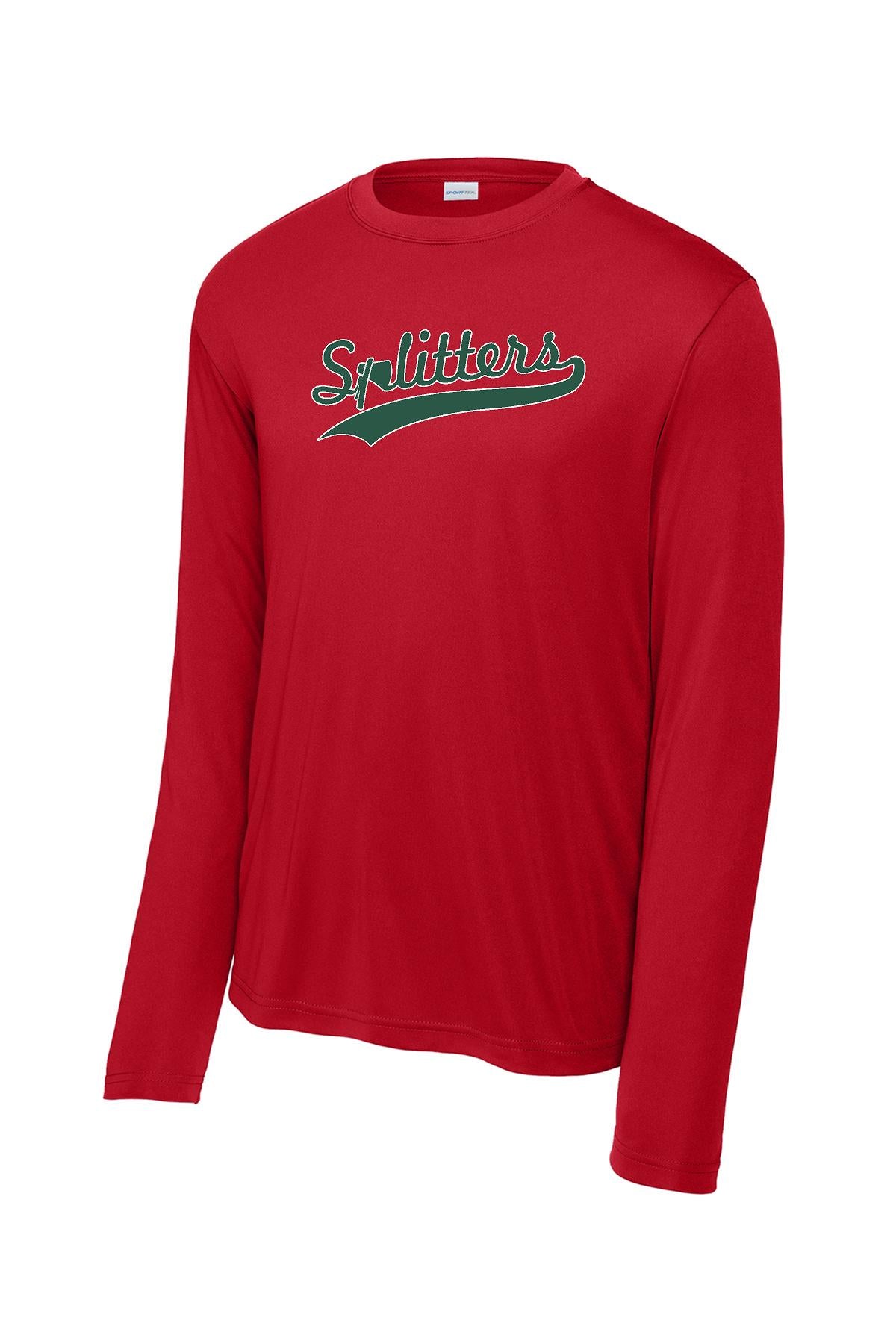 MIDWEST SPLITTERS UNISEX PERFORMANCE LONG SLEEVE (P. ST350LS/YST350LS)