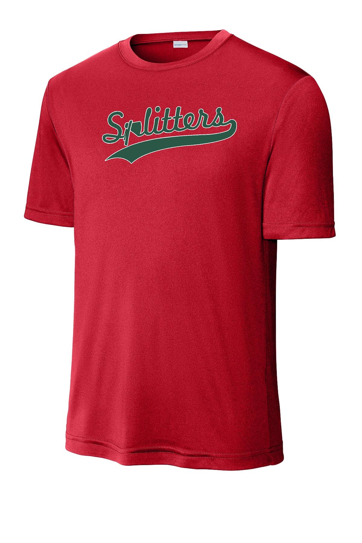 MIDWEST SPLITTERS UNISEX PERFORMANCE SHORT SLEEVE TEE (P. ST350)
