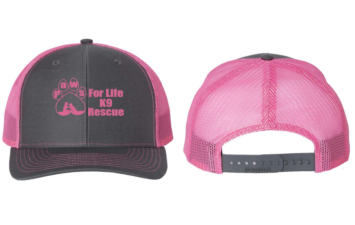 Paws for Life K9 Rescue Richardson Snapback Trucker Cap (E.112)