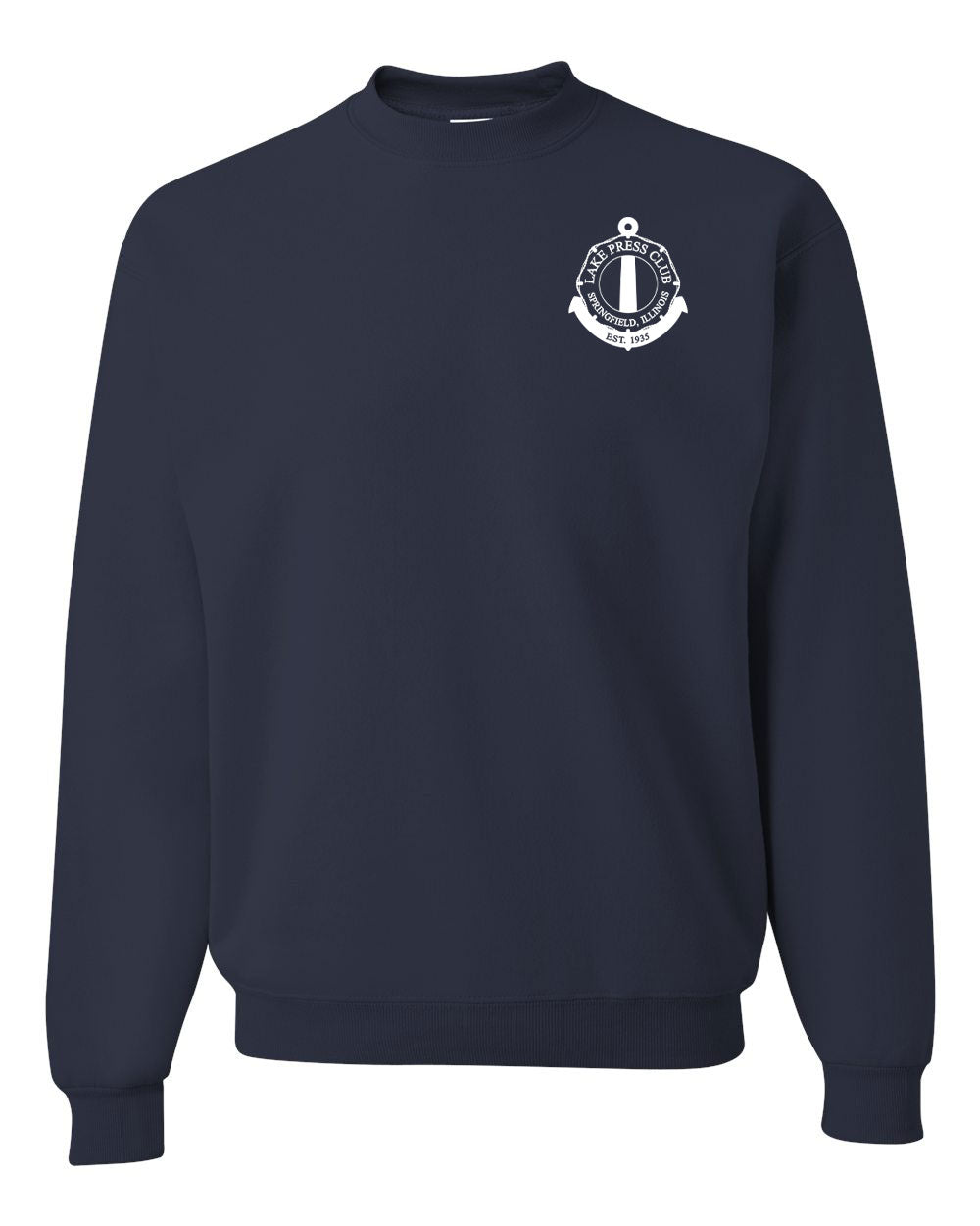 LAKE PRESS CLUB UNISEX CREW SWEATSHIRT (18000)