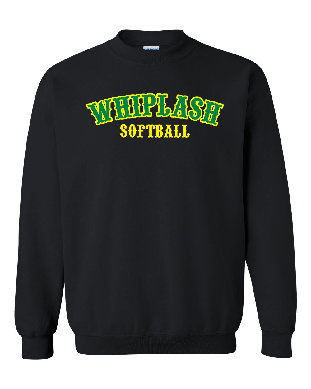 WHIPLASH SOFTBALL UNISEX CREW SWEATSHIRT (P.18000)