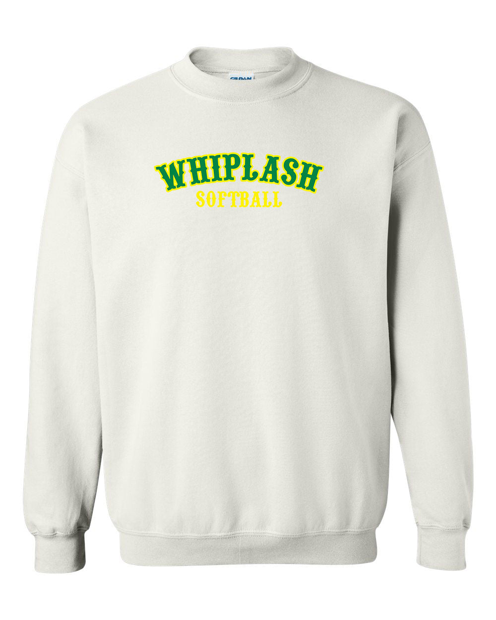 WHIPLASH SOFTBALL UNISEX CREW SWEATSHIRT (P.18000)