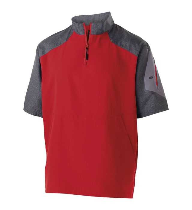 LINCOLN BASEBALL UNISEX SHORT SLEEVE RAIDER PULLOVER