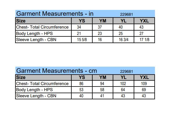 VIPERS BASEBALL YOUTH CLUBHOUSE PULLOVER (E.229681)