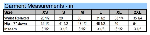 WLB Ladies/Girls Wayfarer Shorts (P.2430/2431)