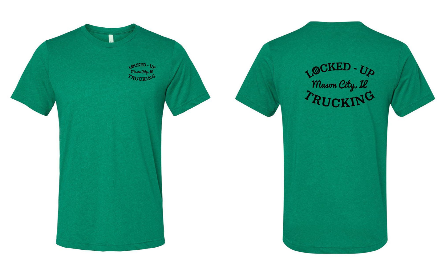 LOCKED-UP TRUCKING BELLA + CANVAS - Unisex Triblend Tee (P.3413)